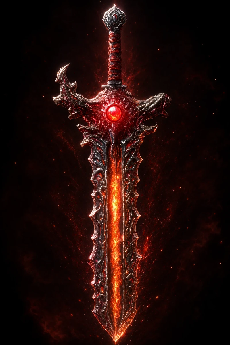 Desecrated Holy Sword